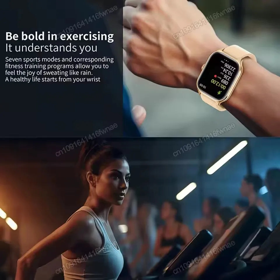Reloj Smartwatch 2.01" AMOLED Llamadas BT Salud Avanzada