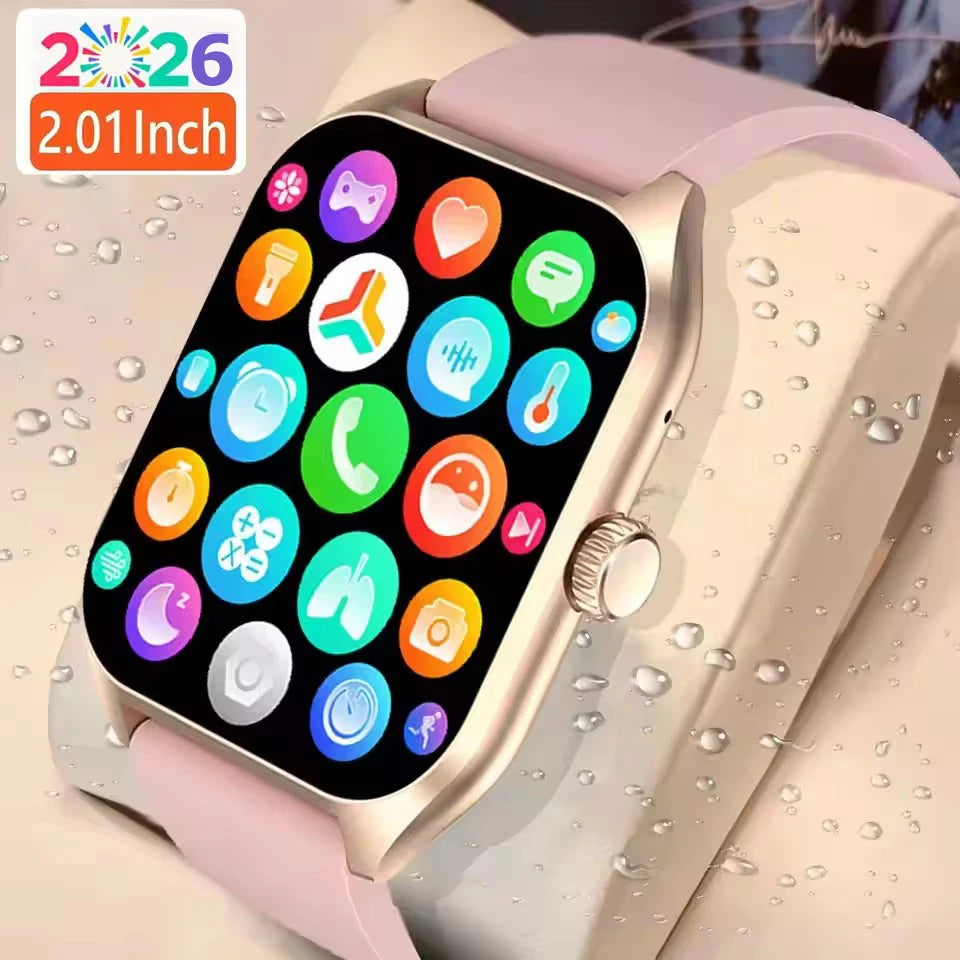 Reloj Smartwatch 2.01" AMOLED Llamadas BT Salud Avanzada
