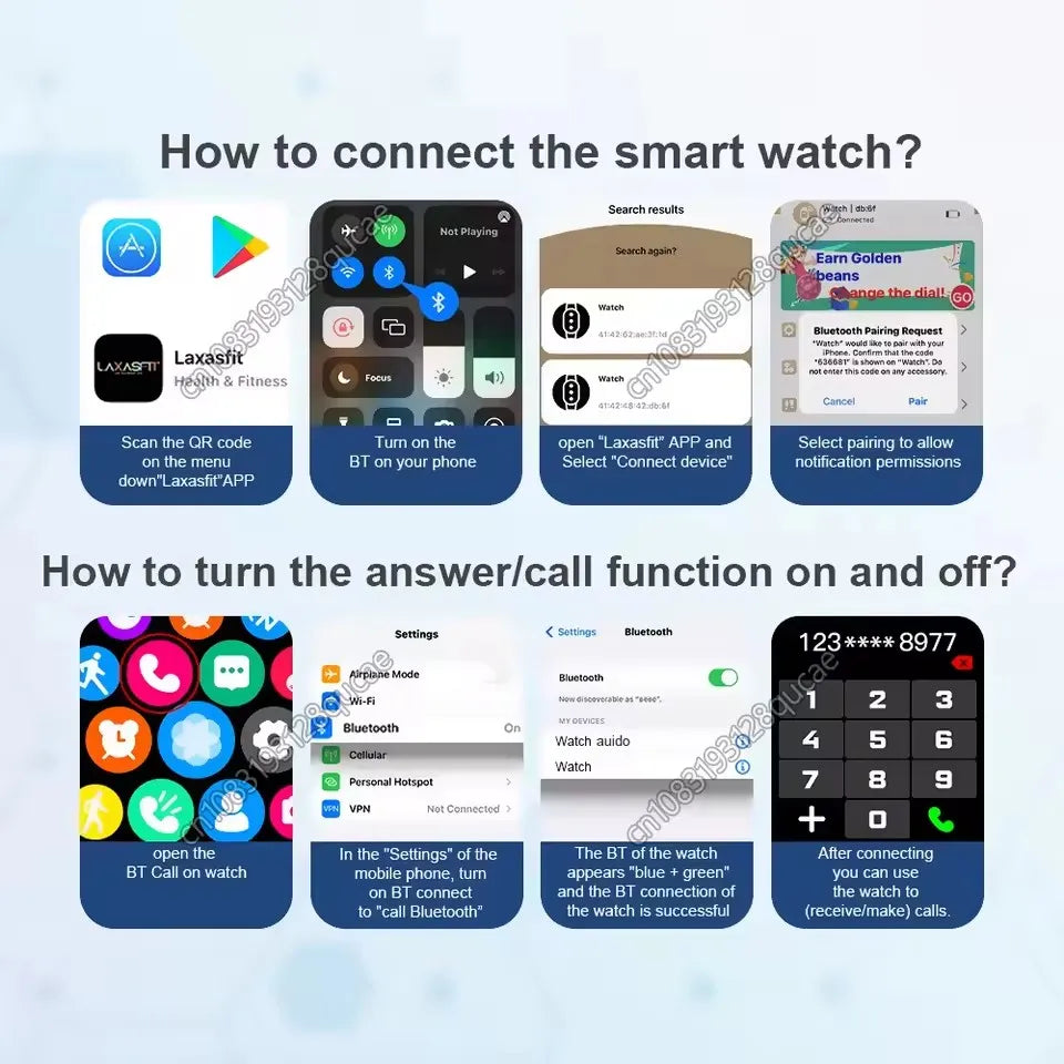Reloj Smartwatch 2.01" AMOLED Llamadas BT Salud Avanzada