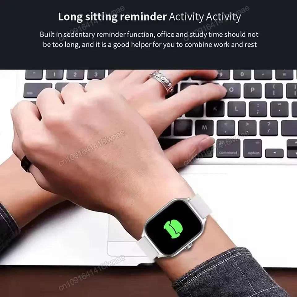 Reloj Smartwatch 2.01" AMOLED Llamadas BT Salud Avanzada